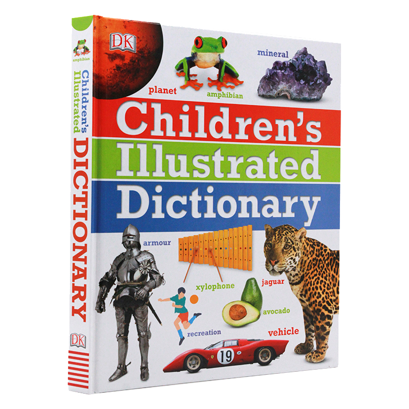 DK儿童图解字典词典英文原版 Children's Illustrated Dictionary中小学生英语常用词汇学习工具书 彩色插图 英英注释教材教辅