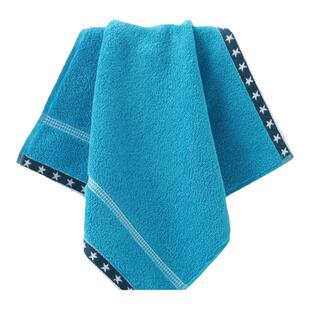 金号方巾全棉提花柔软吸水舒适纯棉小毛巾面巾擦手巾洗脸巾A类