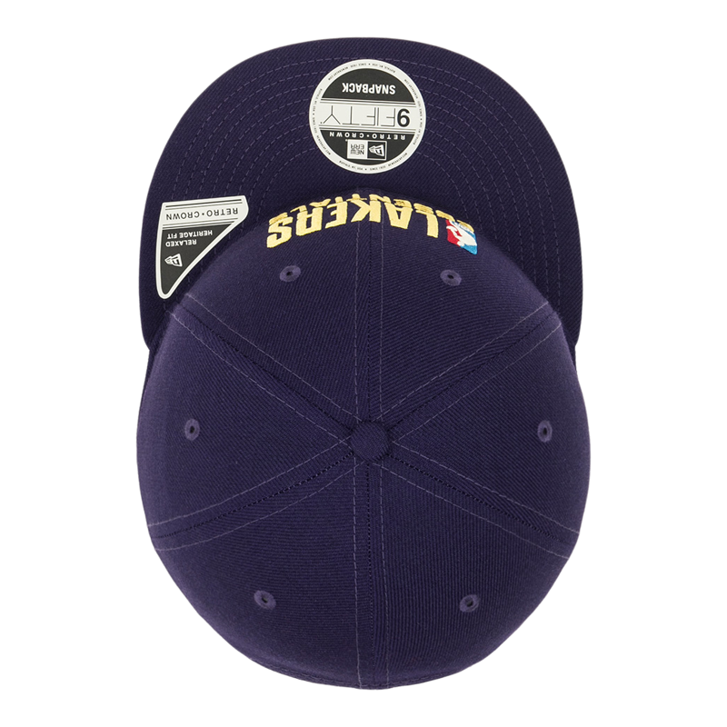NEWERA X NBA X FEAR OF GOD 三方联名RC950平沿软顶棒球帽湖人