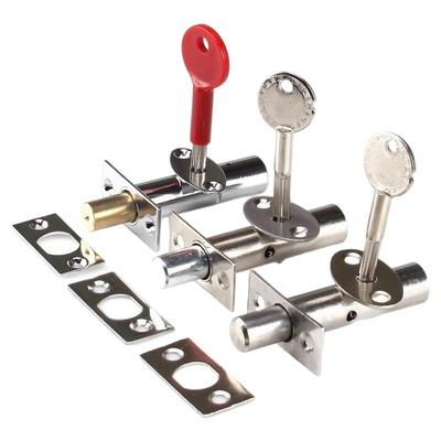 通道锁简易安装消防管道井锁芯