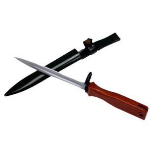 模拟81橡胶刀 舞台影视表演道具擒拿格斗军训小刀 新型刀鞘81道具