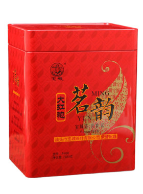500g散装罐装浓香大红袍茶叶宝城
