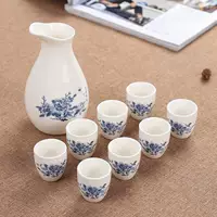 Горшок из 8 бокалов (пион упрощен)