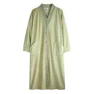 轩靓海岛绒睡裙女冬季加绒加厚珊瑚绒睡衣冬款睡袍保暖浴袍家居服