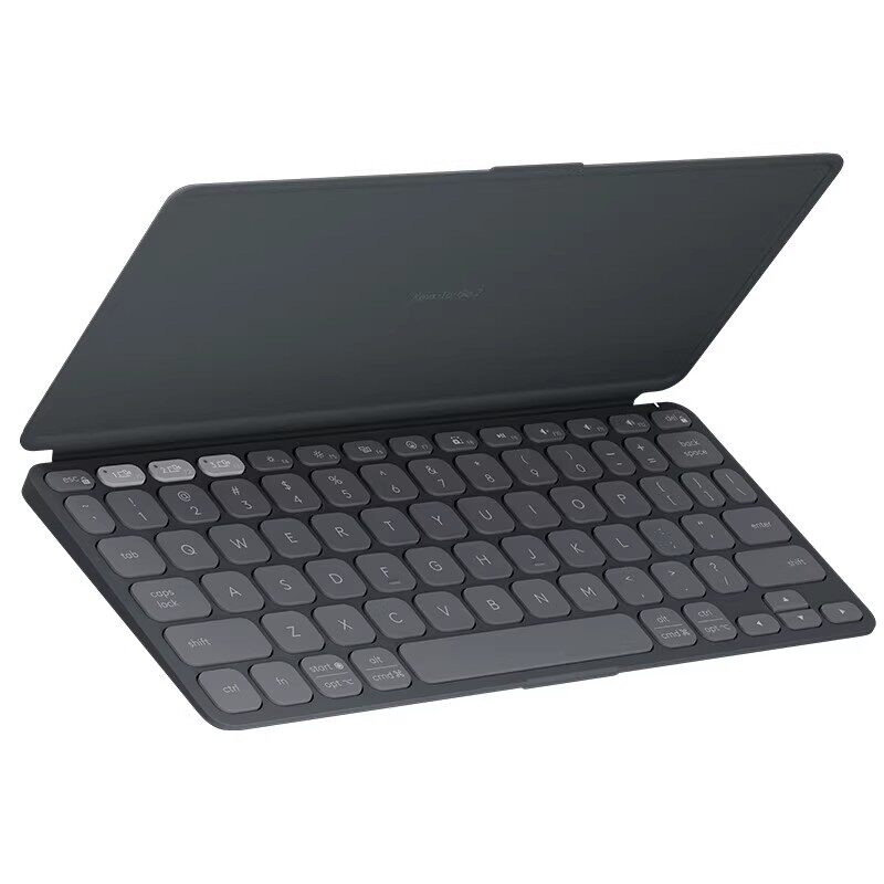 罗技Keys To Go2无线蓝牙键盘适用iPad安卓平板电脑办公便携拆包
