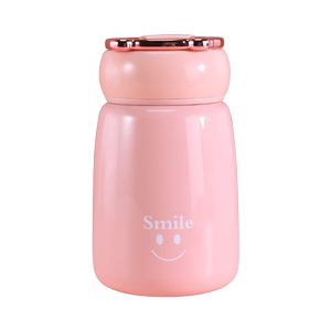 304级笑脸保温杯320ml