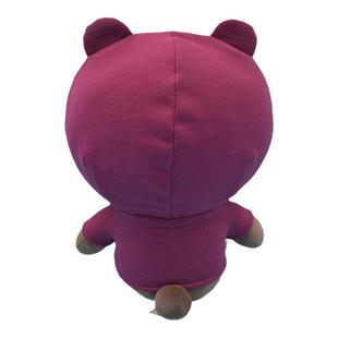 正版授权长亿新品LINE FRIENDS卫衣款布朗熊公仔家居摆件生日礼物