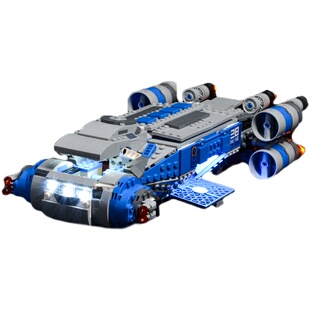 适用于乐高星球大战75293反抗军I-TS运输船配套积木灯饰LED灯