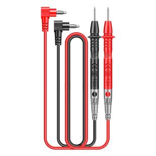 万用表表笔插头探针钢针特尖硅胶线加长通用万能表专用表笔线配件