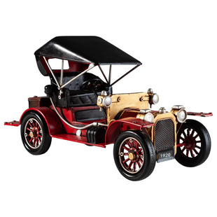 复古怀旧老爷车美式老式汽车模型创意摆件家居玄关客厅酒柜装饰品