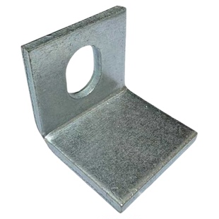 40单孔镀锌角码90度L型直角50角码幕墙连接件挂件钢结构固定角铁