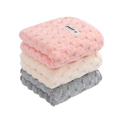 知心云朵绒毛巾吸水速干不掉毛家用洗脸擦头比纯棉全棉透气男女款