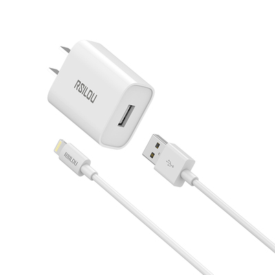 RSILOU阿思络A10US数据充电线套装适用苹果iPhone12/5s/6/7/8/11/12/13/14prox通用单头安卓华为type-c