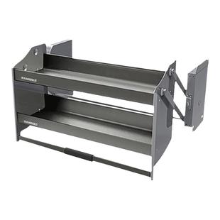 悍高厨房橱柜升降式吊柜下拉式调味篮可伸缩置物架家用智能拉篮