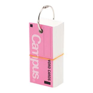 KOKUYO国誉Campus迷你英文单词卡本口袋本记忆环扣式便携随身空白