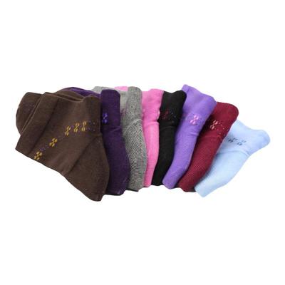 葆诗老紫燕防脚裂袜子女士防干裂足裂脚裂袜脚干裂防裂袜纯棉纱袜