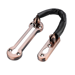 客房防盗链家用酒店门栓门锁安全锁门内反锁插销防盗扣不锈钢窗户