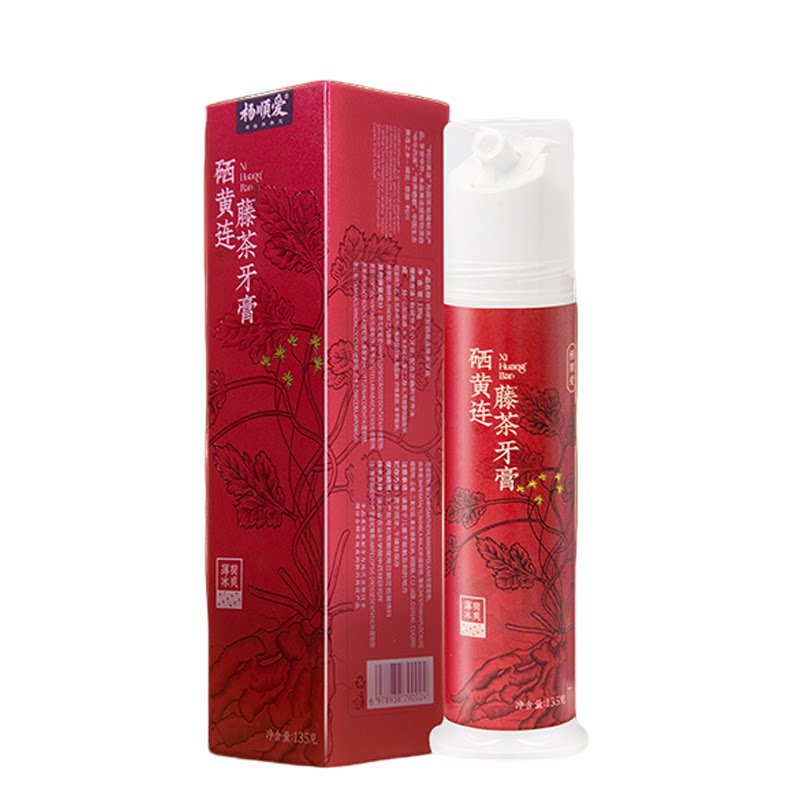 杨顺爱硒黄莲藤茶牙膏清新口气腔