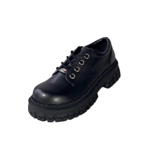 Delias鞋正品代购小皮鞋松糕鞋美式复古小黑鞋dollskill鞋厚底鞋