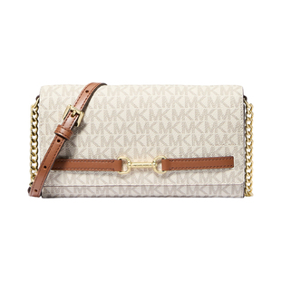 【正品保证】Michael Kors/MK Carson女士印花马衔扣信封包斜挎