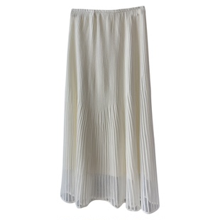 momo大姐姐小个子镂空伞裙女2025秋季新款设计感甜美气质半身长裙