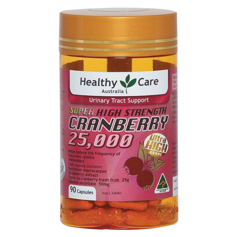 澳洲蔓越莓胶囊HealthyCare