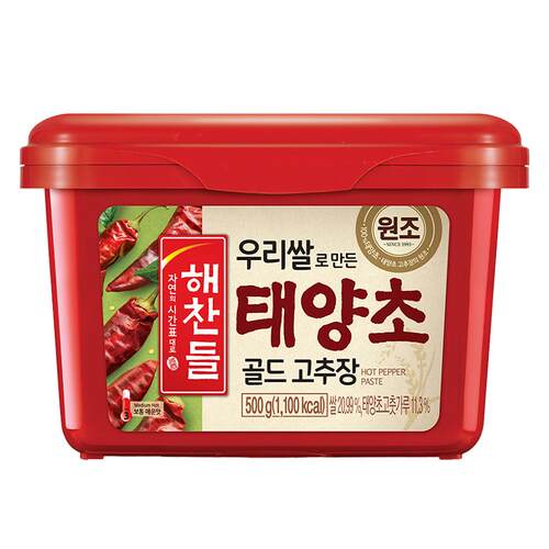 好餐得韩式辣酱韩国进口辣椒酱石锅拌饭酱低脂脂肪炒年糕拌饭甜0