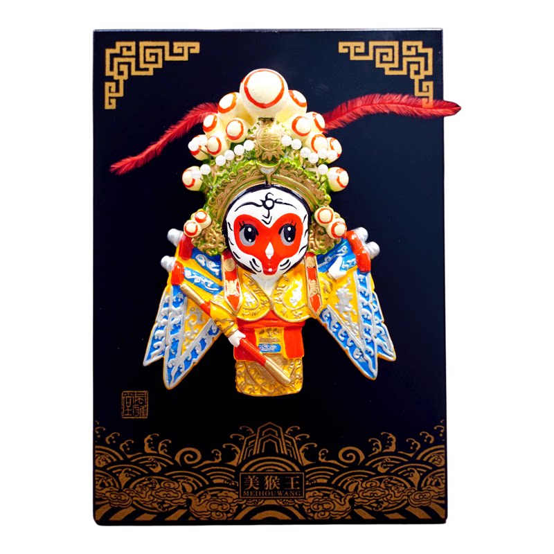 风雅堂京剧脸谱摆件中国特色礼品