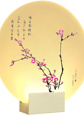 床头灯卧室小夜灯轻奢LED背景墙