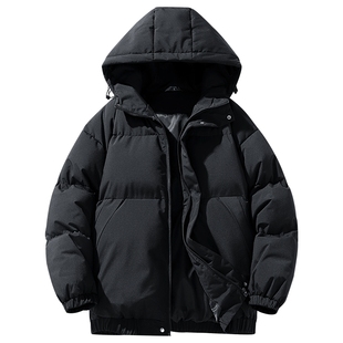 羽绒棉服棉袄子男士冬季新款加绒加厚男生面包冬天装情侣棉衣外套