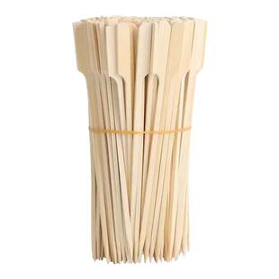 关东煮竹签烧烤串一次性串串签子商用铁炮串钵钵鸡烧烤带手柄竹签