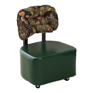 万向轮小凳子家用高级感滑轮矮凳换鞋凳靠背小椅子实木板凳溜溜椅