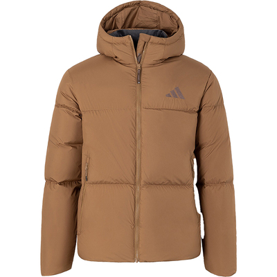 阿迪达斯男士复古轻薄保暖羽绒服