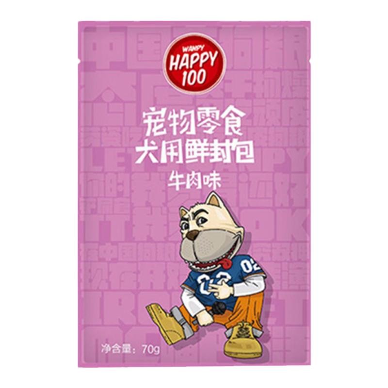 顽皮宠物狗狗湿粮鲜封包