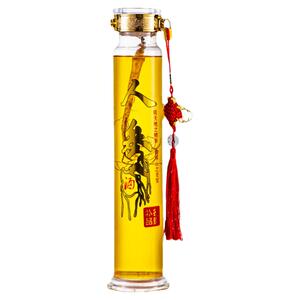泡酒玻璃瓶家用高档密封空瓶高硼硅梅兰竹菊人参养生专用药酒瓶子