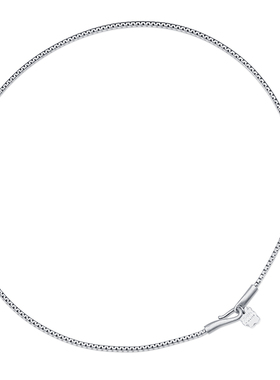 潺绕项链Tmajor925银