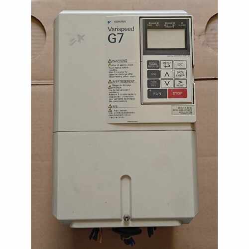 询价下单安川变频器 CIMR-G7B45P5 5.5kW 剪线拆机，
