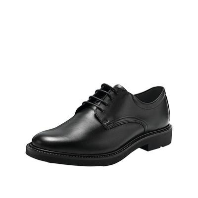 爱步商务牛皮舒适德比鞋