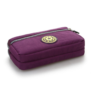 韩版新款女包多用零钱包多隔层手拿包牛津布单肩斜跨包手机包女包