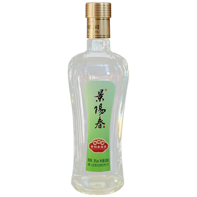 景阳春祥虎白酒浓香型38度整箱6瓶500ML纯粮固态发酵优级山东名酒