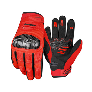 OnesAgain摩托车真皮手套透气机车碳纤维防护装备男四季摩旅骑行