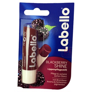 德国原装Labello黑莓润唇膏 补水保湿 衬肤色显白唇膏口红