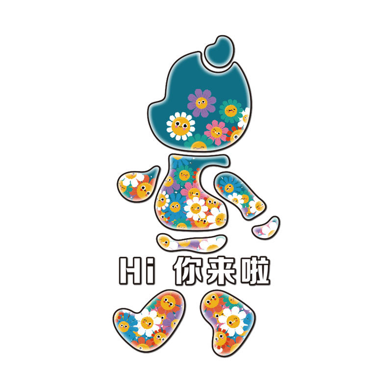 网红打卡拍照区布置装饰