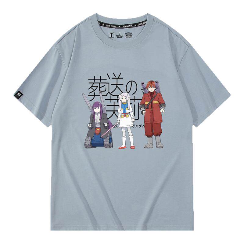 休闲宽松纯棉情侣短袖