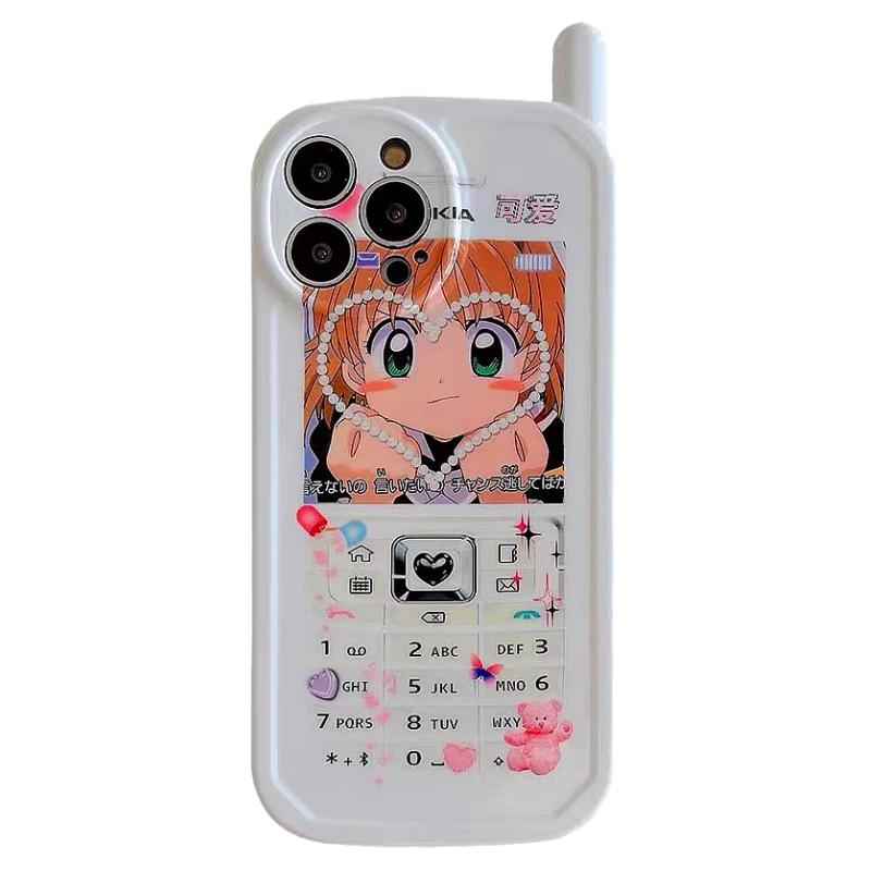 孙怡同款百变小樱可爱适用iPhone15Pro手机壳美少女Xs苹果11软壳14ProMax硅胶套网红13大哥大手机套X潮