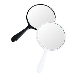 手柄镜子手持化妆镜小号复古迷你美容院专用便携皮肤管理随身补妆