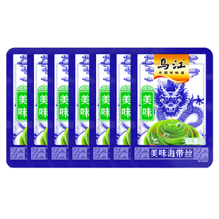 乌江酸辣海带丝30g家用便捷方便开袋即食下饭拌面早餐配粥小袋装