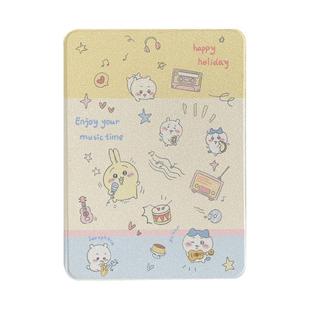 音乐吉伊卡哇360旋转iPadPro2024保护套新款适用苹果iPadAir6/5保护壳13平板11寸10.2/10.9带笔槽mini6可爱女