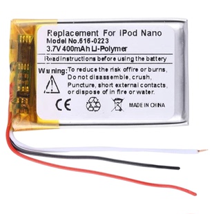 适用iPod Nano7MP3充电电池65432一代Shuffle Gen4321 Mini Video