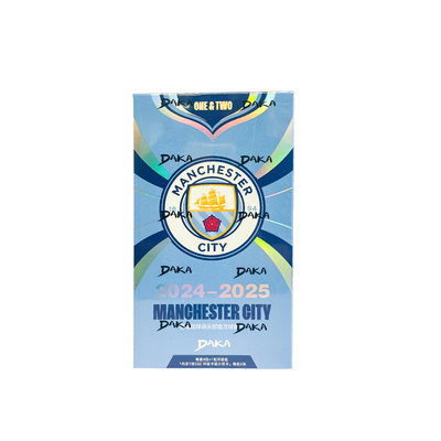 2024-25 DAKA 曼城ONE&TWO  足球球星卡曼城队盒 收藏卡 盲盒